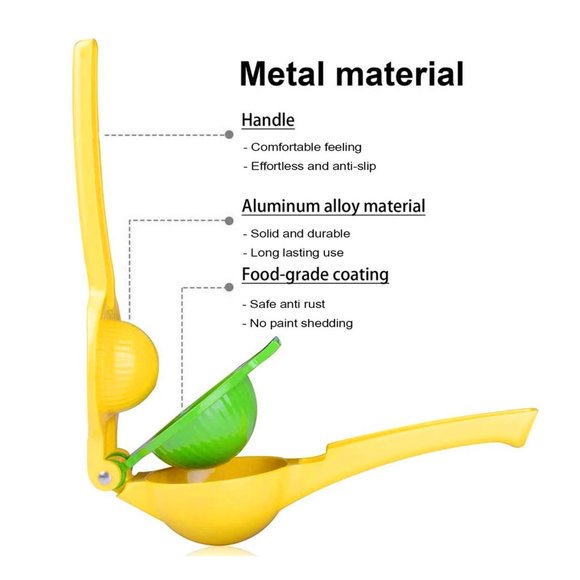 Hand Press Easy-To-Use Lemon Squeezer Juicer Tool - Picture 2 of 6